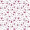 Sanrio® Hello Kitty White Hello Kitty Toss Cotton Fabric